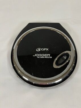 GPX Jogger Portable CD Player Y2K Black Anti Skip Tested Works